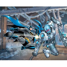 A4Freeze Vafa Batman vs Mr Freeze 30x20cm